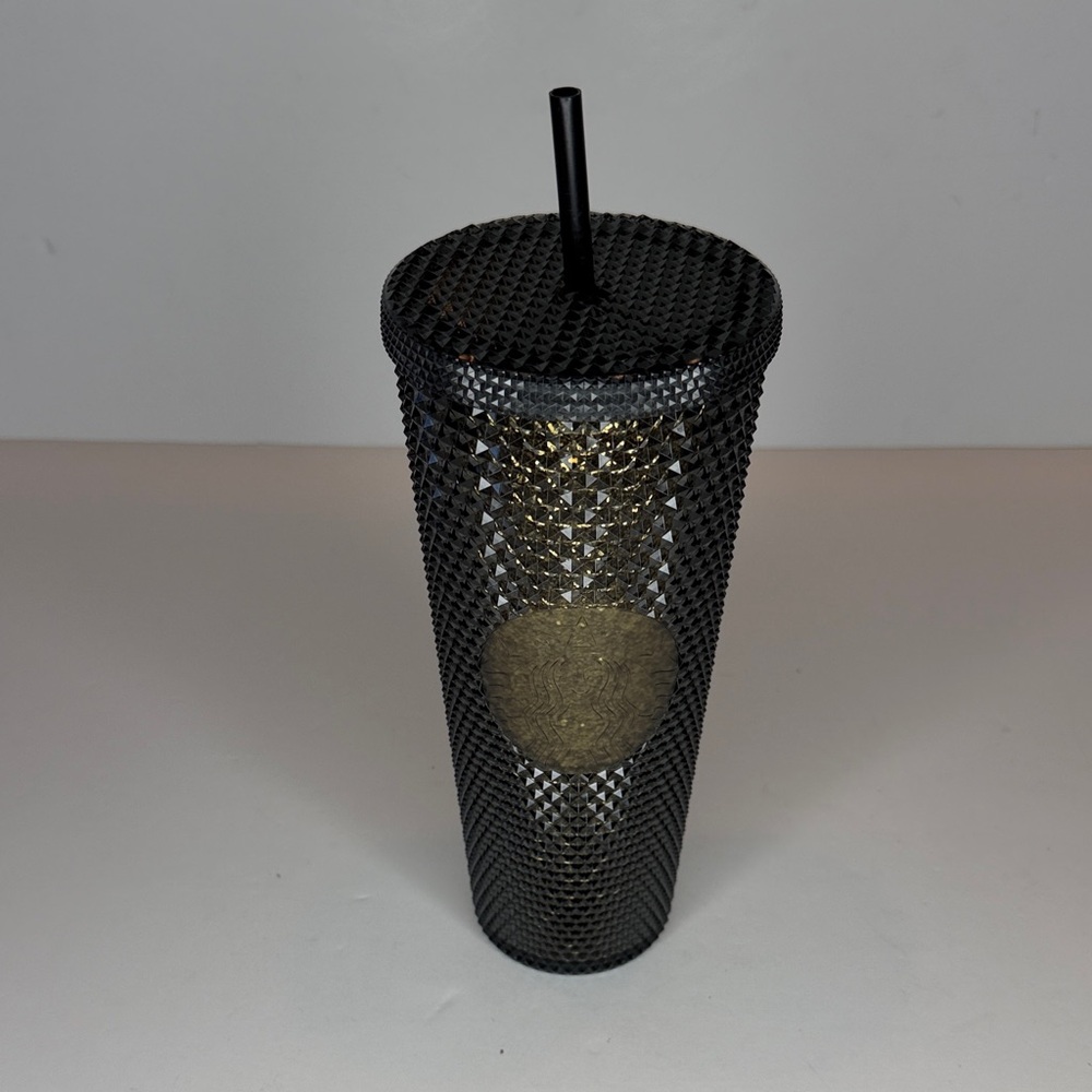 Authentic Starbucks China black and gold tumbler